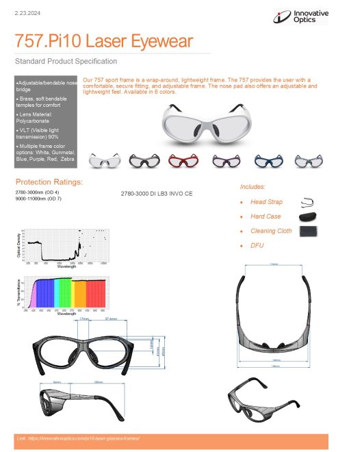 757.Pi10 Fit Over, bendable temples