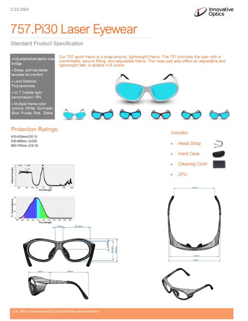 757.Pi30 Fit Over, bendable temples